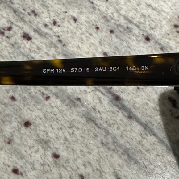 Prada cat eye PR12S sunglasses in havana brown - Picture 4 of 4